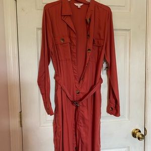 Time and tru button down dress